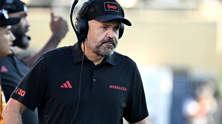 Nebraska head coach Matt Rhule. Nebraska head coach Matt Rhule.