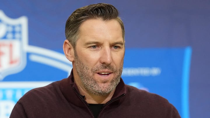 Washington Commanders general manager Adam Peters 