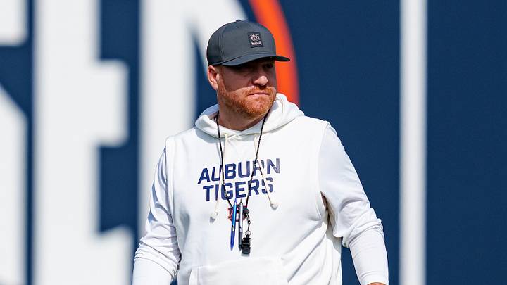 Alex Golesh received high praise from his former boss at SEC Media Days on Monday. Alex Golesh received high praise from his former boss at SEC Media Days on Monday.
