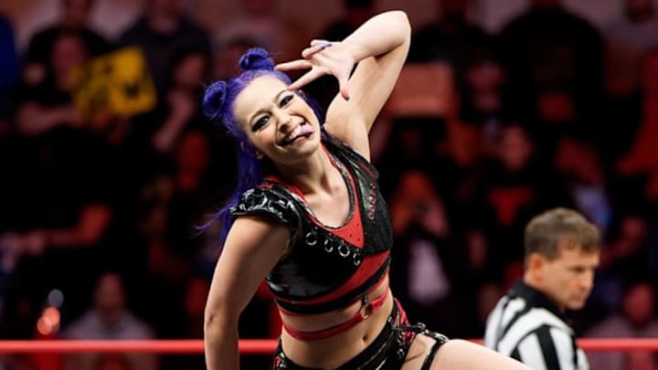 A veteran of the ring by starting to train at 13 years old, you kind find Billie Starkz among the rising female wrestlers in AEW and ROH. A veteran of the ring by starting to train at 13 years old, you kind find Billie Starkz among the rising female wrestlers in AEW and ROH.