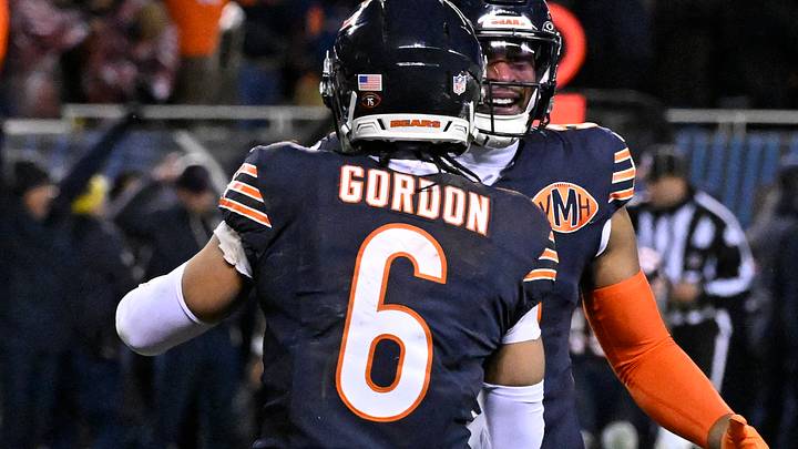 Jan 10, 2026; Chicago, IL, USA;  Chicago Bears cornerback Kyler Gordon (6)