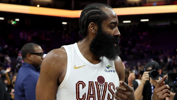 Cleveland Cavaliers guard James Harden