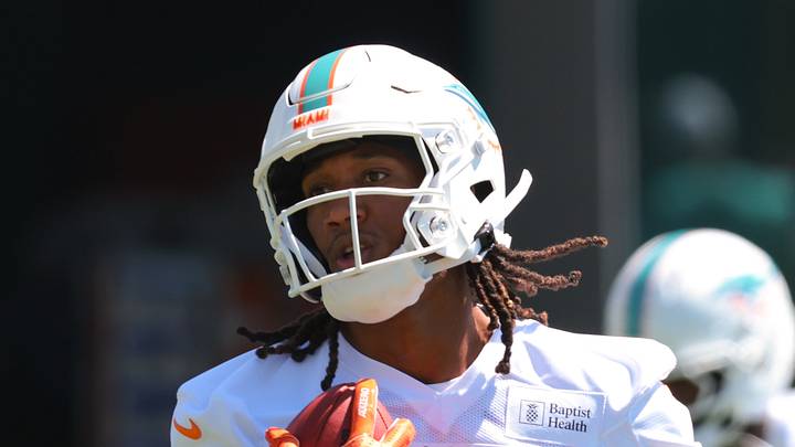 Miami Dolphins wide receiver Caleb Douglas Miami Dolphins wide receiver Caleb Douglas