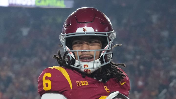 Southern California Trojans wide receiver Makai Lemon Southern California Trojans wide receiver Makai Lemon