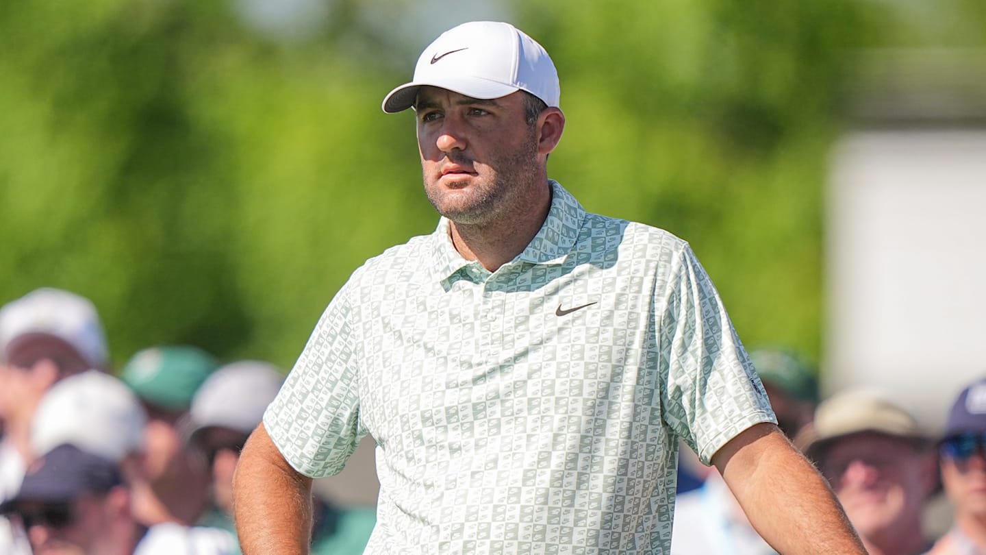 Scottie Scheffler, Despite Layoff, Lurking After Day 1 of Masters