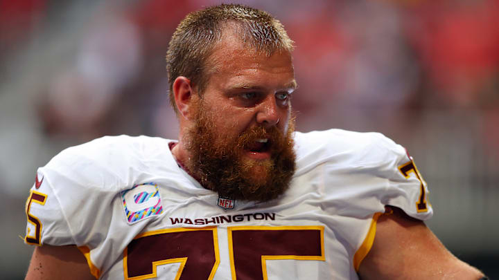 Former Washington Commanders guard Brandon Scherff