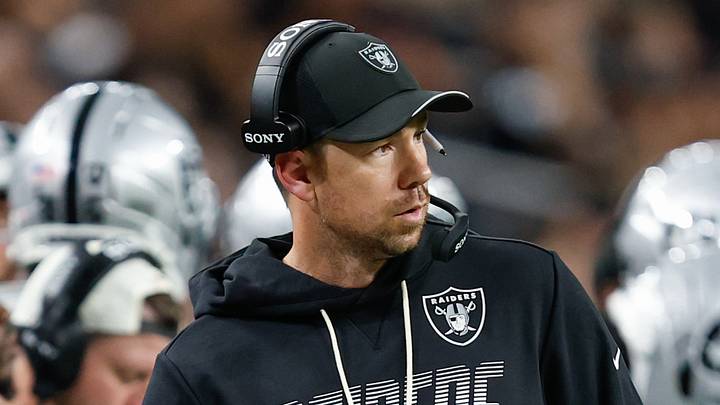 Las Vegas Raiders head coach Klint Kubiak