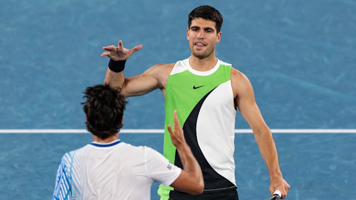 Tennis fans have had trouble figuring out how to watch Carlos Alcaraz in the Australian Open.