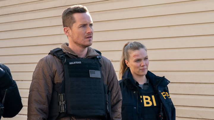 CHICAGO P.D. — “Reckoning, Part 3” Episode 1317 — Pictured: (l-r) Jason Beghe as Hank Voight, Jesse Lee Soffer as Jay Halstead, Tracy Spiridakos as Hailey Upton — (Photo by: Elizabeth Sisson/NBC)