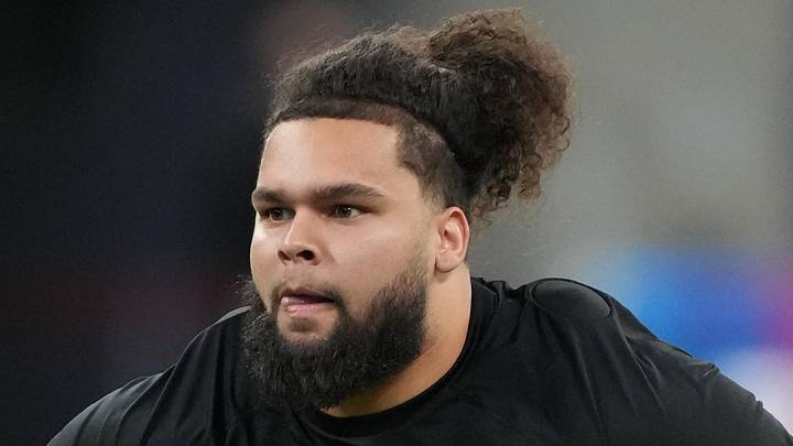 Missouri Tigers offensive lineman Keagen Trost.