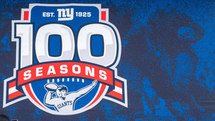 New York Giants 100th season logo  