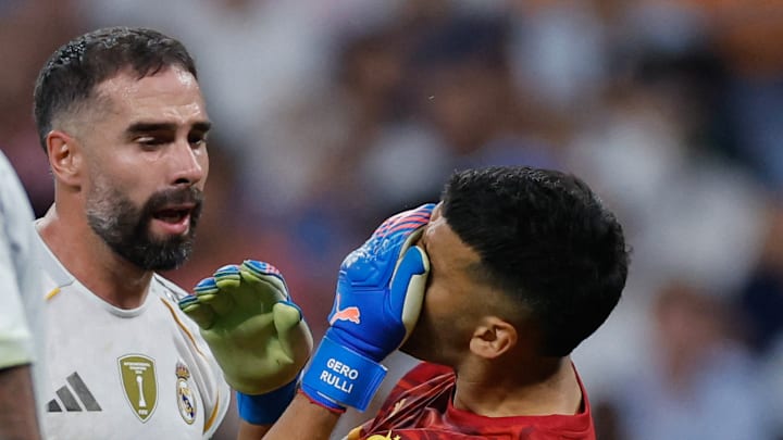 Carvajal a vrillé envers Rulli.