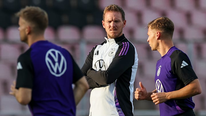 Julian Nagelsmann im Training der DFB-Auswahl Julian Nagelsmann im Training der DFB-Auswahl