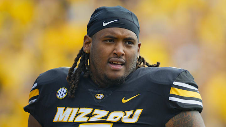 Missouri Tigers defensive tackle Chris McClellan