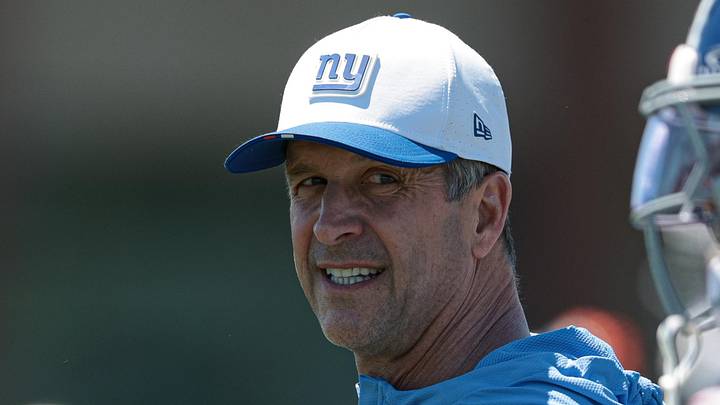New York Giants - head coach John Harbaugh New York Giants - head coach John Harbaugh