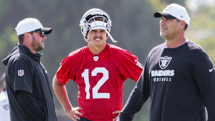 Las Vegas Raiders QB Aidan O'Connell