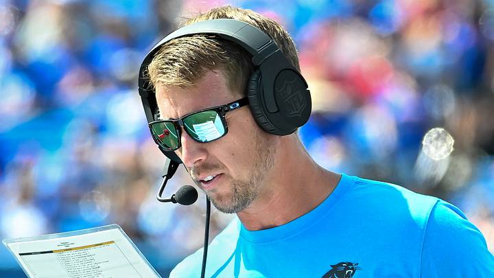 Carolina Panthers offensive coordinator Brad Idzik