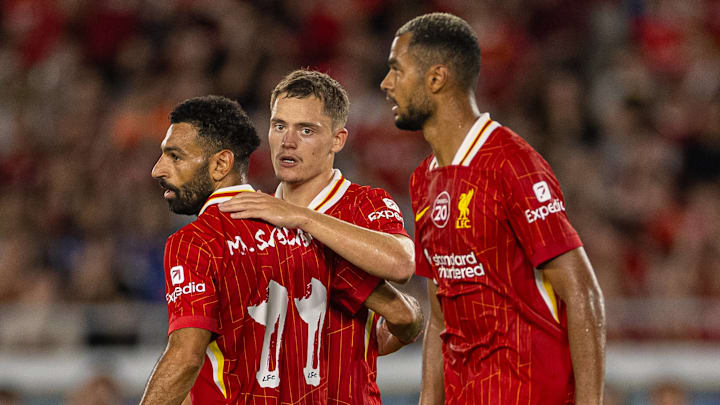 Florian Wirtz opened his account for Liverpool in Japan.