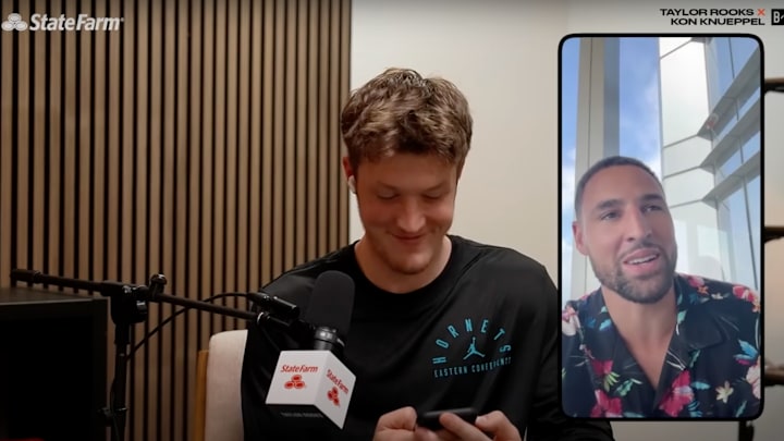 Knueppel had previously told journalist Kevin O'Connor that he would "love" to play like Thompson during his NBA career.