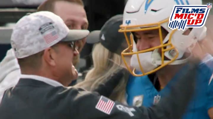 Jim Harbaugh really loves his QB. 