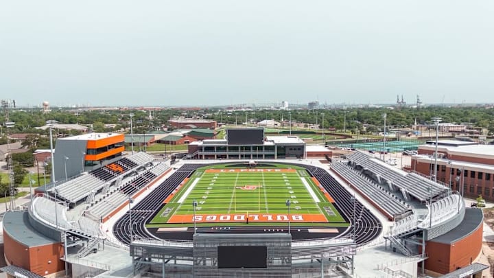 La Porte's new state-of-the-art football stadium La Porte's new state-of-the-art football stadium