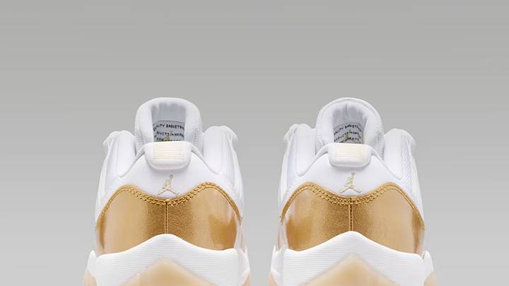 The Women's Air Jordan 11 Low "Mother's Day" colorway.