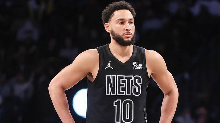 Feb 5, 2025; Brooklyn, New York, USA; Brooklyn Nets guard Ben Simmons (10) at Barclays Center. Mandatory Credit: Wendell Cruz-Imagn Images Feb 5, 2025; Brooklyn, New York, USA; Brooklyn Nets guard Ben Simmons (10) at Barclays Center. Mandatory Credit: Wendell Cruz-Imagn Images