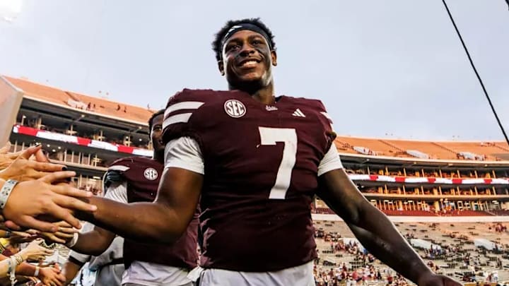Mississippi State Linebacker Zakari Tillman (#7) during the game between the Northern Illinois Huskies and the Mississippi State Bulldogs at Davis Wade Stadium at Scott Field in Starkville, MS.