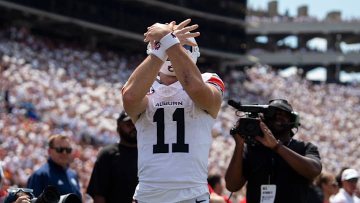 Auburn Tigers quarterback Jackson Arnold has been good through three games, but he faces his toughest test, mentally and physically, on Saturday against the Oklahoma Sooners. 