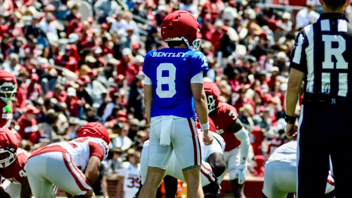 Oklahoma quarterback Bowe Bentley