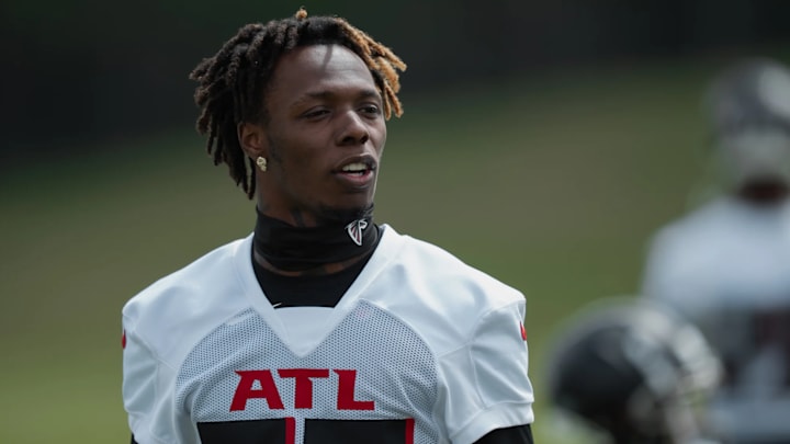 Atlanta Falcons rookie cornerback Cobee Bryant is competing for a roster spot after going undrafted this spring. Atlanta Falcons rookie cornerback Cobee Bryant is competing for a roster spot after going undrafted this spring.