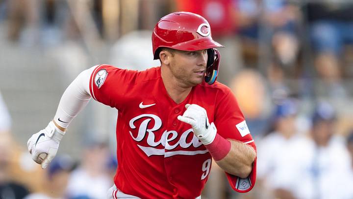 Cincinnati Reds second baseman Matt McLain Cincinnati Reds second baseman Matt McLain