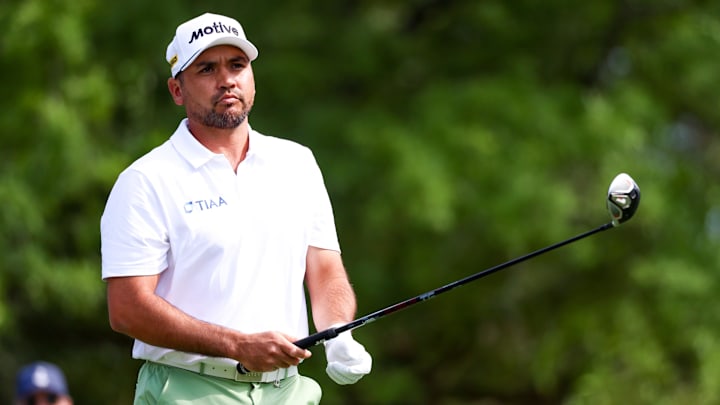 Jason Day said the grass at Augusta National is turning a shade of purple, which means firmer and faster conditions.