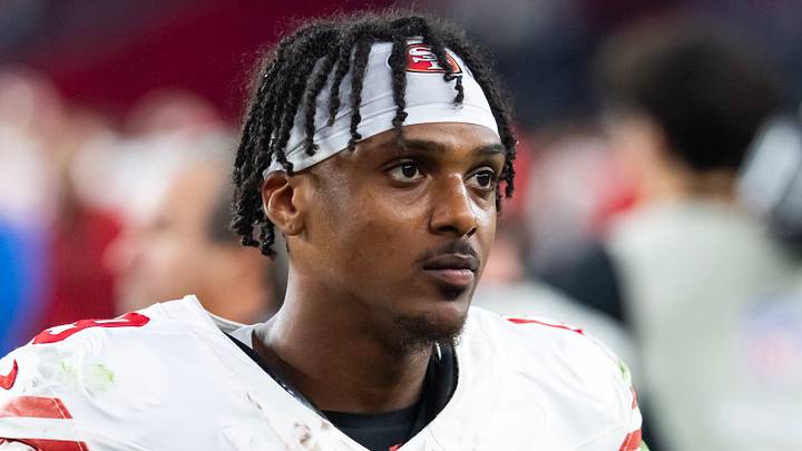 San Francisco 49ers wide receiver Jacob Cowing San Francisco 49ers wide receiver Jacob Cowing