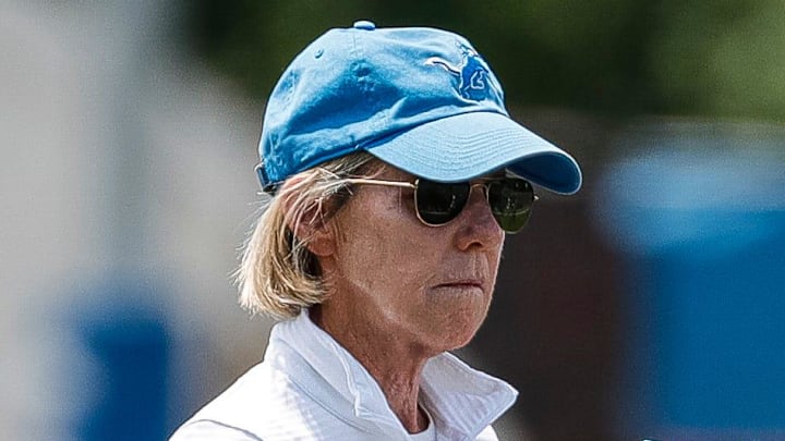 Detroit Lions principal owner and chair Sheila Ford Hamp.