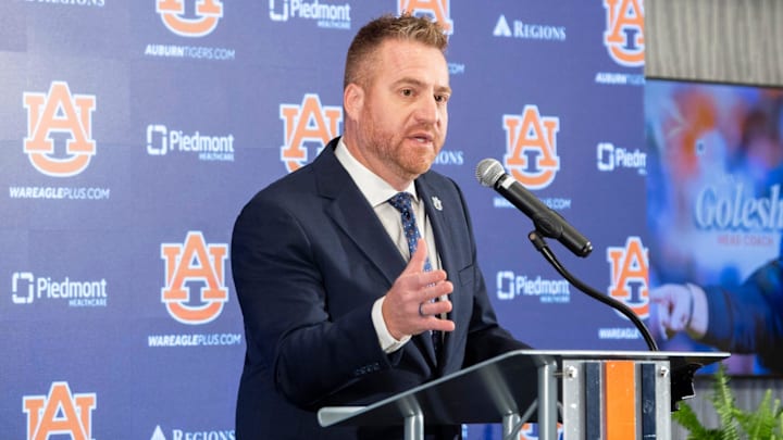 Auburn football head coach Alex Golesh flipped his first recruit since becoming head coach of the Tigers.