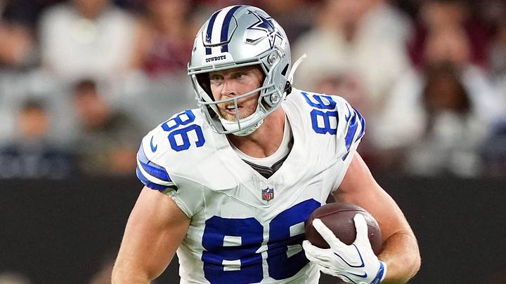 Dallas Cowboys tight end Luke Schoonmaker Dallas Cowboys tight end Luke Schoonmaker