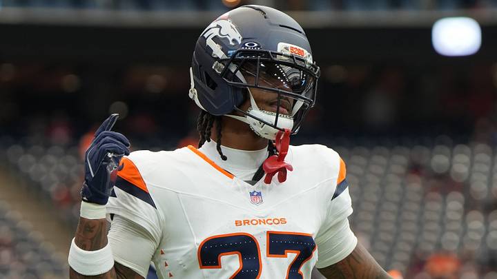 Denver Broncos cornerback Jahdae Barron