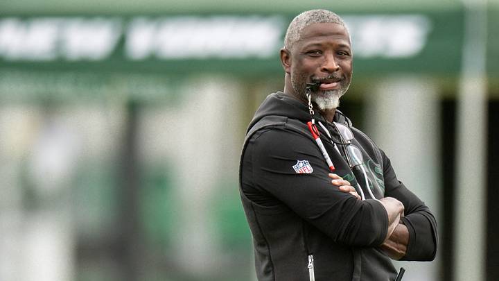 New York Jets head coach Aaron Glenn New York Jets head coach Aaron Glenn