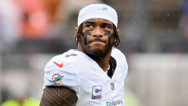Miami Dolphins quarterback Tua Tagovailoa Miami Dolphins quarterback Tua Tagovailoa