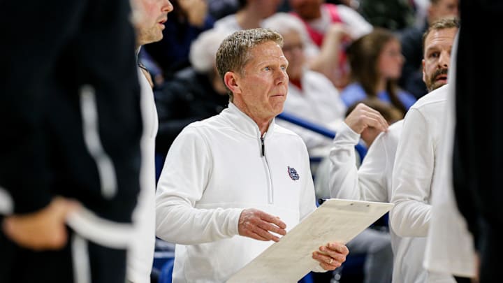 Gonzaga head coach Mark Few.