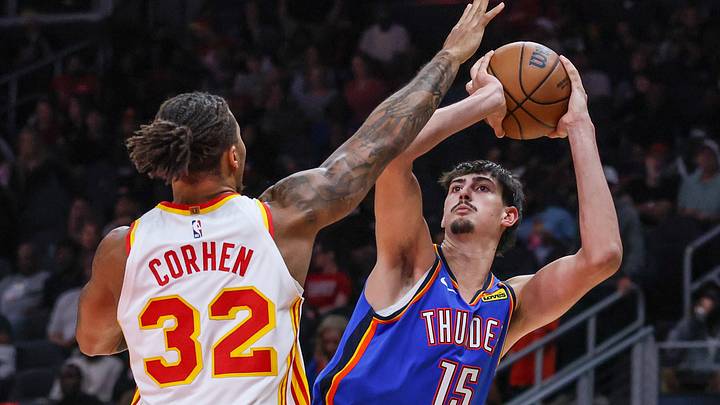 Oklahoma City Thunder center Aday Mara Oklahoma City Thunder center Aday Mara