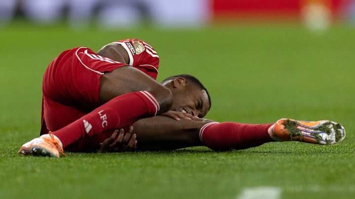 Alexander Isak suffered an injury against Tottenham last December.