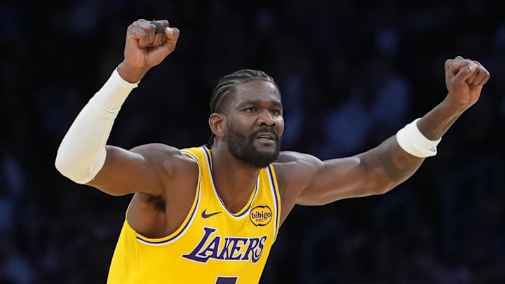 Los Angeles Lakers center Deandre Ayton Los Angeles Lakers center Deandre Ayton