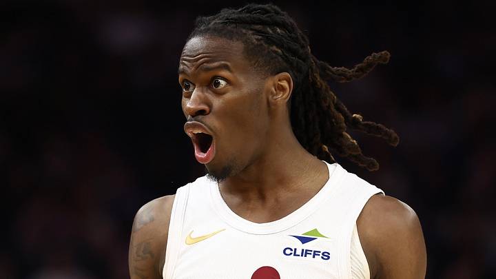 Apr 2, 2026; San Francisco, California, USA; Cleveland Cavaliers guard Keon Ellis (14) reacts towards referee JT Orr during the third quarter against the Golden State Warriors at Chase Center. Mandatory Credit: Kelley L Cox-Imagn Images Apr 2, 2026; San Francisco, California, USA; Cleveland Cavaliers guard Keon Ellis (14) reacts towards referee JT Orr during the third quarter against the Golden State Warriors at Chase Center. Mandatory Credit: Kelley L Cox-Imagn Images