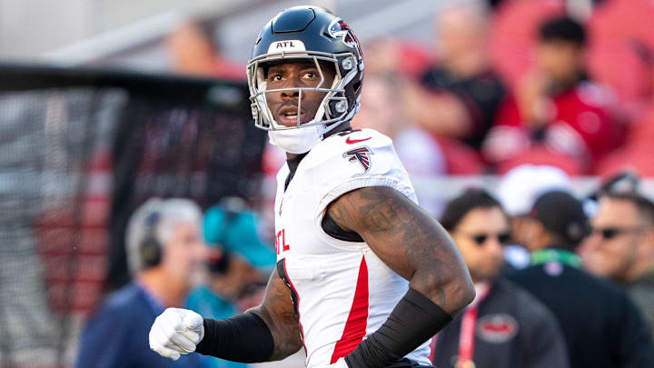 Atlanta Falcons tight end Kyle Pitts Atlanta Falcons tight end Kyle Pitts