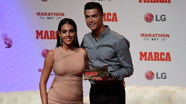 Cristiano Ronaldo y Georgina Rodríguez, cuando la española estaba embarazada de Alana Martina