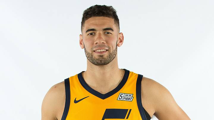 Sep 24, 2018; Salt Lake City, UT, USA; Utah Jazz forward Georges Niang (31) poses for a photo during media day at the Zions Bank Basketball Campus. Mandatory Credit: Russ Isabella-USA TODAY Sports Sep 24, 2018; Salt Lake City, UT, USA; Utah Jazz forward Georges Niang (31) poses for a photo during media day at the Zions Bank Basketball Campus. Mandatory Credit: Russ Isabella-USA TODAY Sports