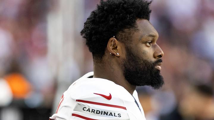 Dec 21, 2025; Glendale, Arizona, USA;  Arizona Cardinals linebacker Josh Sweat (10) against the Atlanta Falcons at State Farm Stadium. 