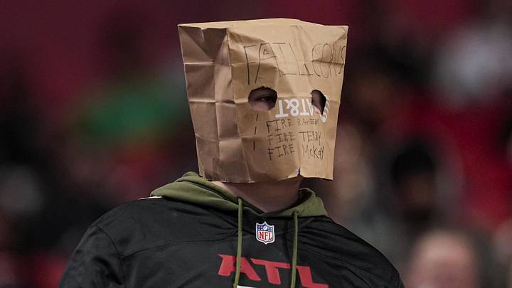 An Atlanta Falcons fan